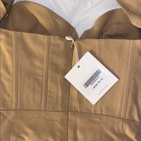 CORSET TUDOR SLEEVE MINI DRESS Mimii London - Picture 4 of 5